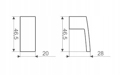 Gałka Gamet GS24 Aluminium