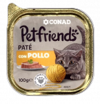 Pet Friends szalka 100g dla kota drób