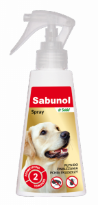 Sabunol Spray przeciw pchłom i kleszczom 100ml