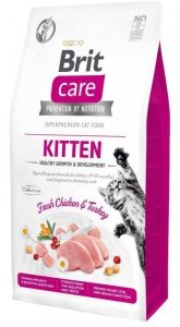 Brit Care Cat Grain Free Kitten karma dla kociąt z kurczakiem i indykiem 2kg