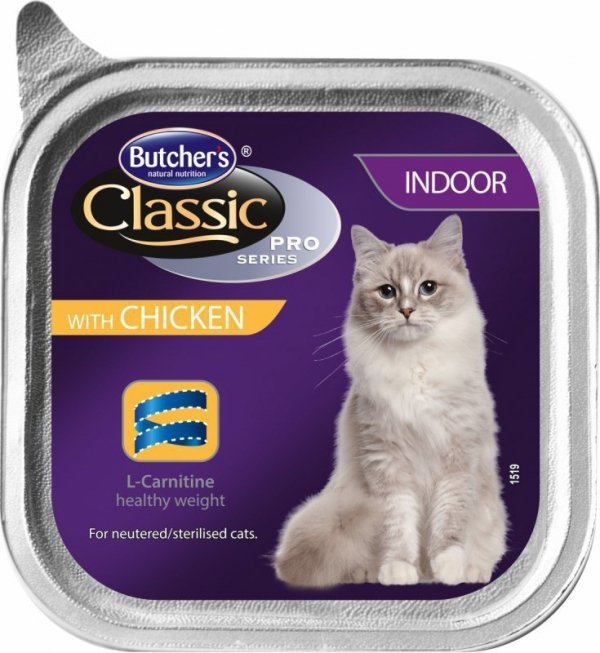 Butchers Szalka Indoor pasztet dla kota z kurczakiem 100g