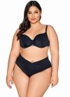Biustonosz kąpielowy half cup Ava SK 313 Black