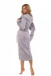 Szlafrok L&L 2406 Dots Long S-2XL damski