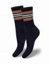 Skarpety Milena 0071-006 Półfrotte Unique Ściągacz w paski 38-41