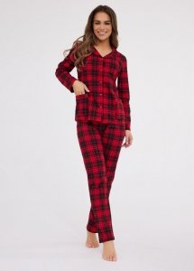 Piżama Cornette 482/423 Tracy dł/r S-2XL damska rozpinana