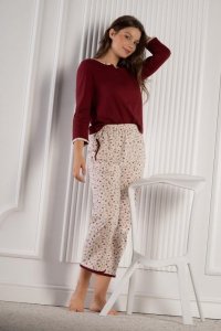 Piżama Mademoiselle Sommeil CC0140 Wildflower 3/4 S-XL