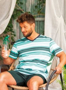 Piżama Key MNS 326 B26 kr/r M-2XL