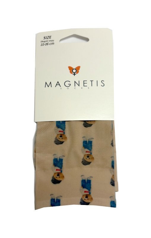 Skarpetki Magnetis Wzór Lycra 20 den