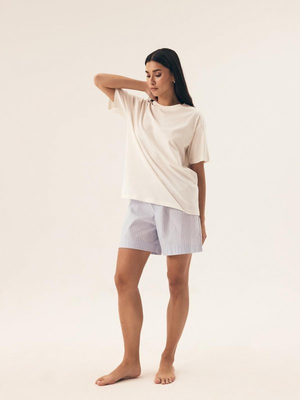 Piżama Henderson Ladies 42783 Nanda kr/r S-XL
