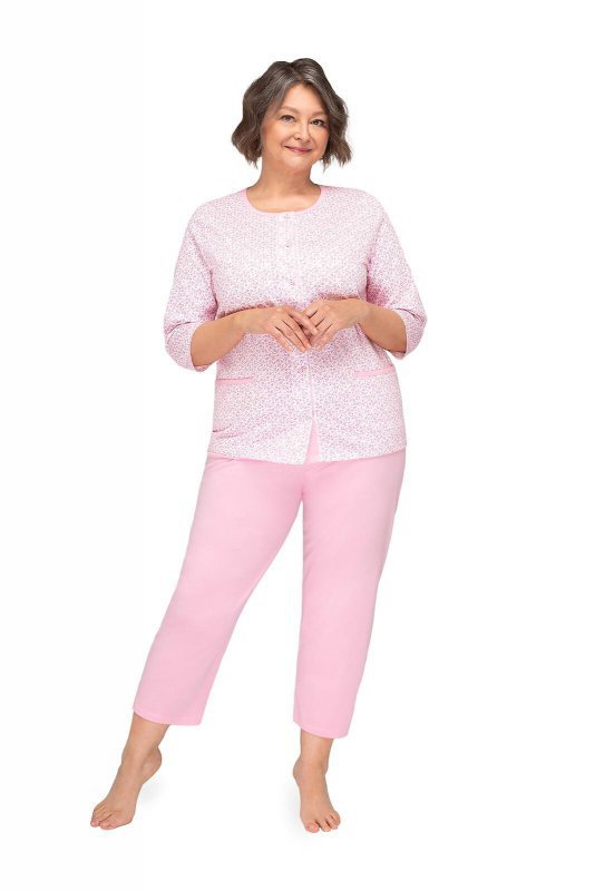 Piżama Martel Kasia II 266 3/4 M-3XL rozpinana