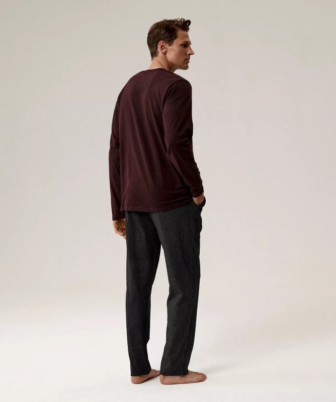 Piżama Atlantic NMP-389 dł/r S-2XL męska