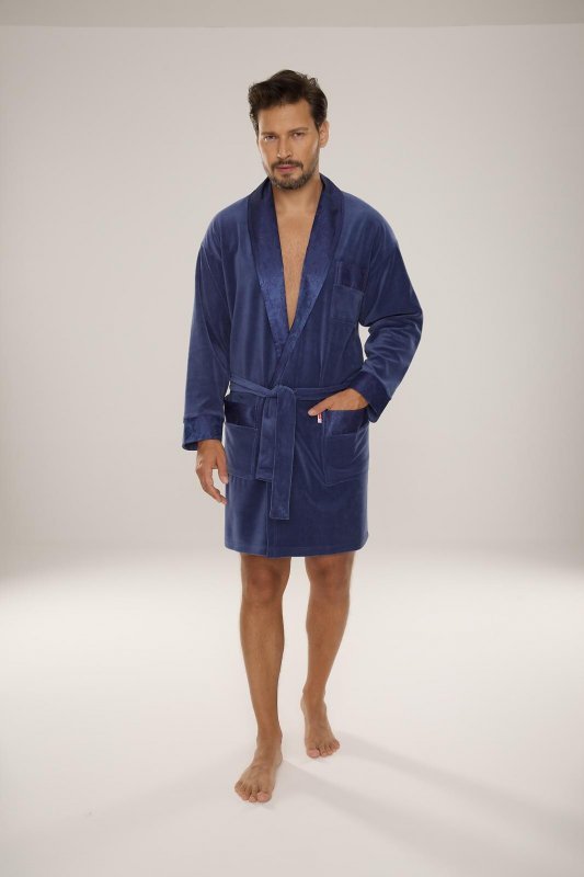 Szlafrok De Lafense 866 Noble M-2XL męski