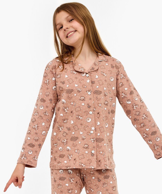 Piżama Cornette Young Girl 973/195 Smile 4 dł/r 134-164