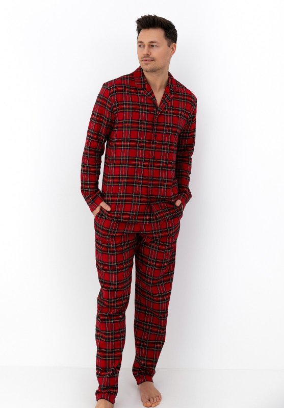 Piżama Sensis Philip dł/r M-2XL rozpinana