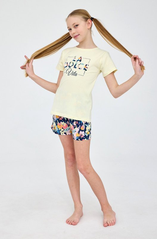 Piżama Cornette Young Girl 788/114 Dolce Vita kr/r 134-164