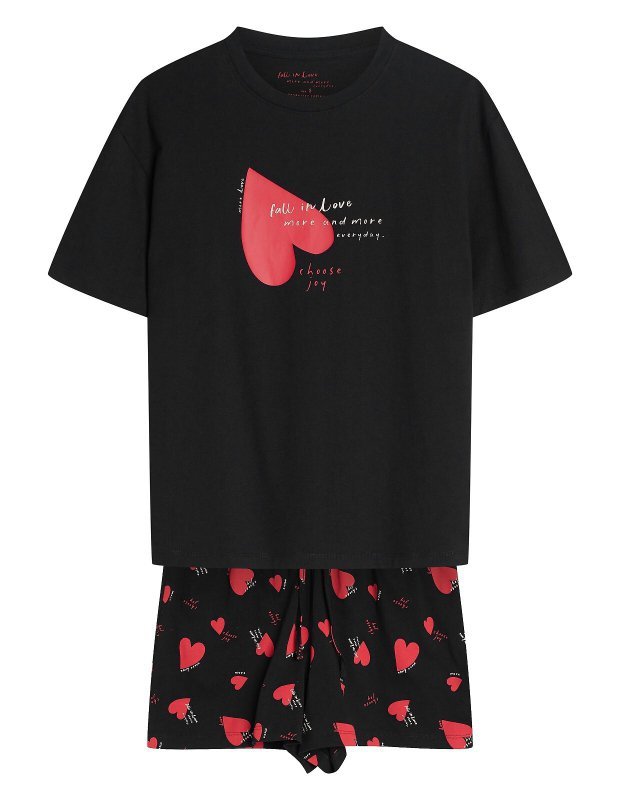 Piżama Henderson Ladies 44497 Elain kr/r S-3XL