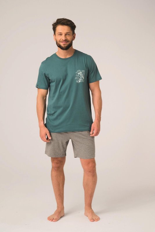 Piżama Key MNS 741 A26 kr/r M-2XL męska