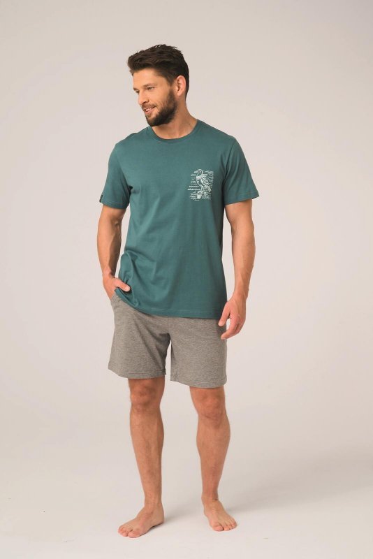 Piżama Key MNS 741 A26 kr/r M-2XL męska