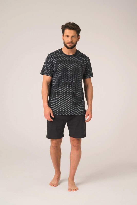 Piżama Key MNS 936 A26 kr/r 3XL-4XL męska