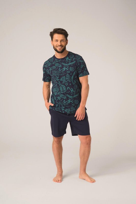 Piżama Key MNS 934 A26 kr/r M-2XL męska