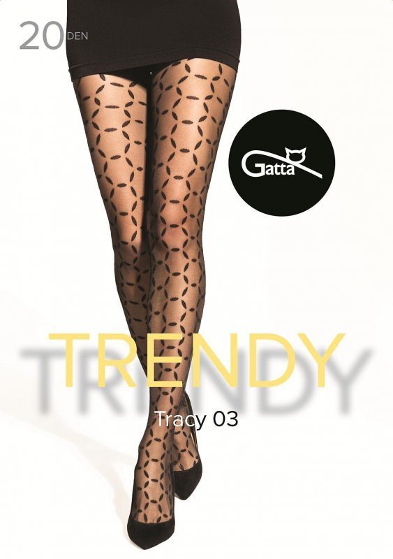 Rajstopy Gatta Trendy Tracy wz.03 20 den 5-XL