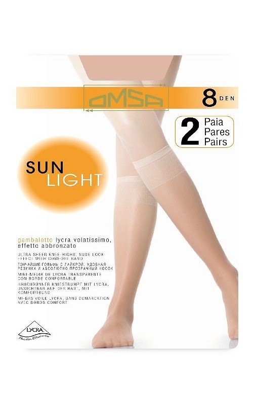 Podkolanówki Omsa Sun Light 8 den A&#039;2