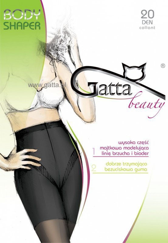 Rajstopy Gatta Body Shaper 20 den 5-XL