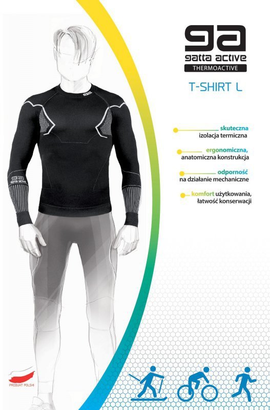 Koszulka Gatta 43014 Mount Basic Thermoactive S-3XL