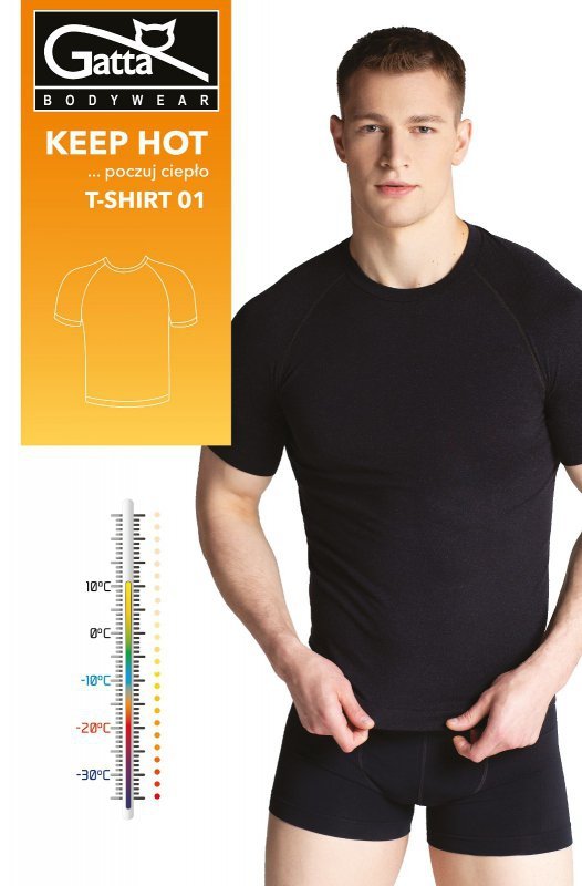 Koszulka Gatta 43028 Keep Hot T-Shirt 01 Men M-2XL