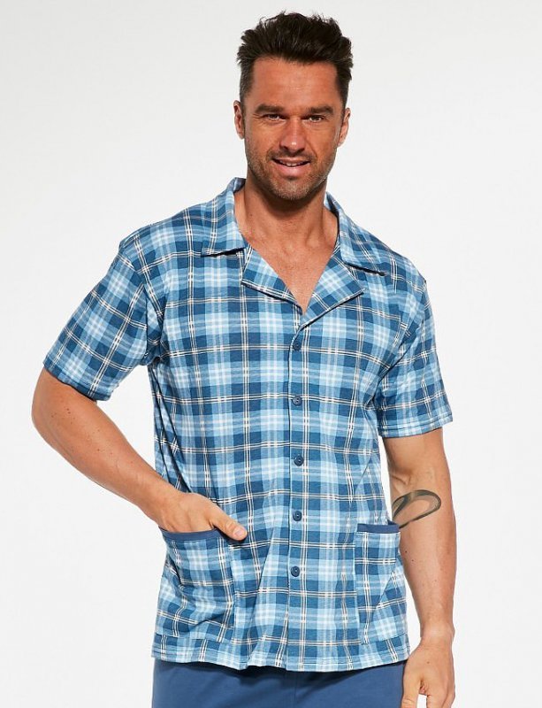 Piżama Cornette 318/48 kr/r 3XL-5XL męska rozpinana