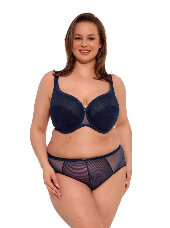 Biustonosz semi soft Gaia BSM 1058 Sonia Granatowy Maxi