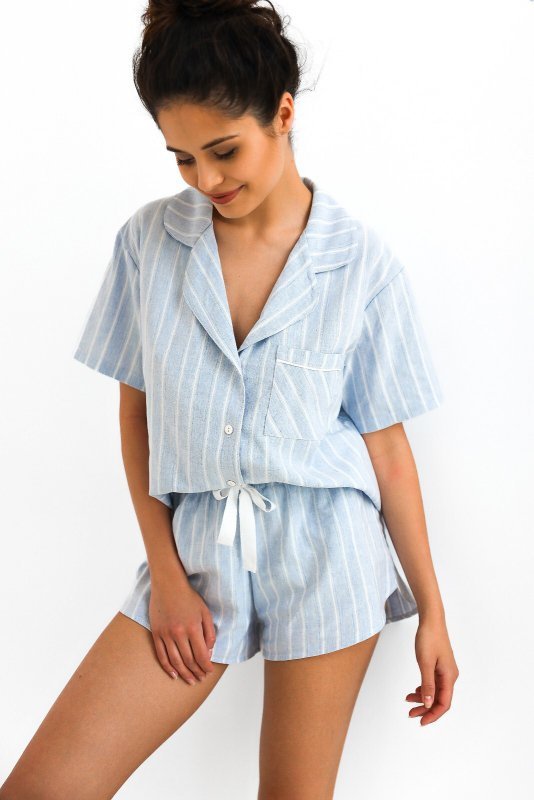 Piżama Sensis Alicia k/r S-XL rozpinana