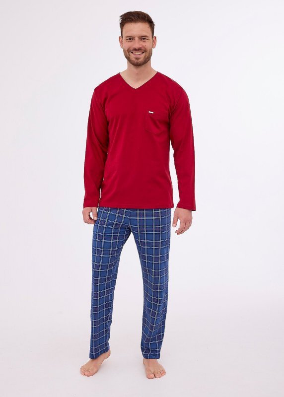 Piżama Cornette 122/262 Gordon 3XL-5XL męska