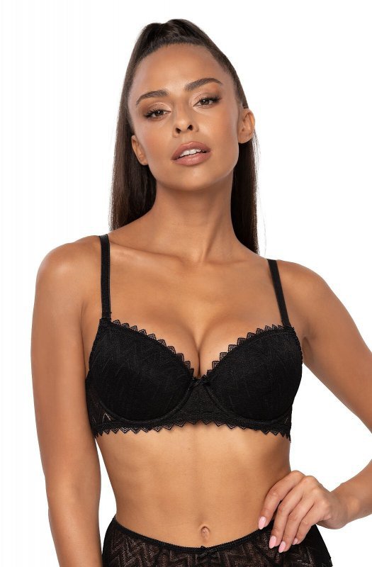 Biustonosz push-up Mat M-3802/11 Elif Czarny
