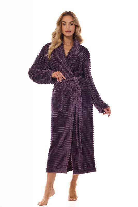 Szlafrok L&L 2415 Ritta długi 3XL damski