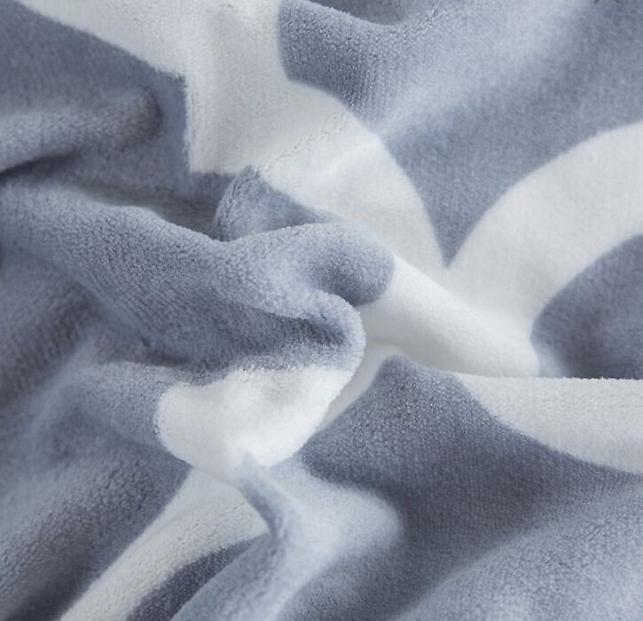 Komplet pościeli Cotton World Polarowa/Welur Kolorowy Wzór SHY 160x200