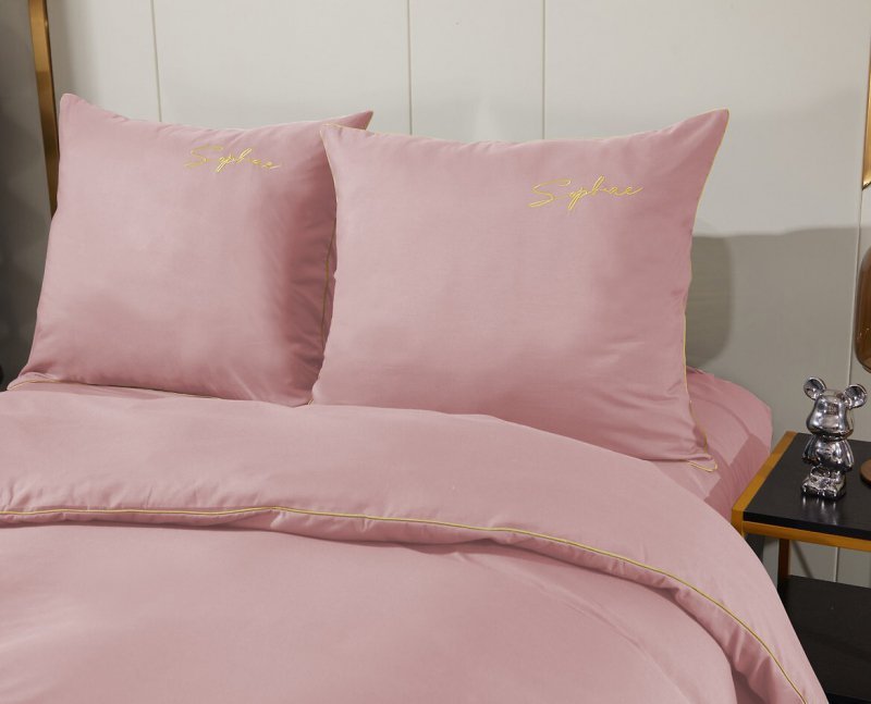 Komplet pościeli Cotton World Mikrowłókno Haft FHL-2649 220x200