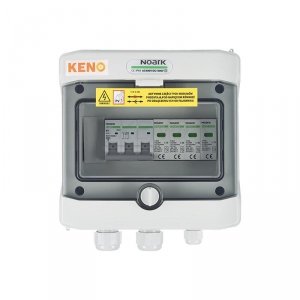 Rozdzielnica przyłączeniowa AC z ogranicznikiem przepieć typ 2, 10A 3-F