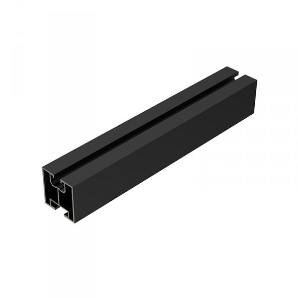 Profil aluminiowy 2400mm - czarny