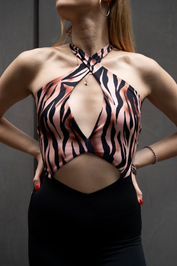 Kombinezon Aliento - tygrys + czarny