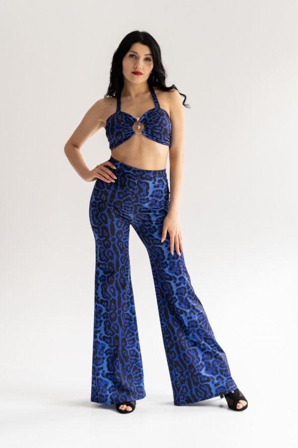 Top Deseo granatowa pantera