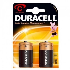 DURACELL Bateria alkaliczna LR14 MN1400 BL/2