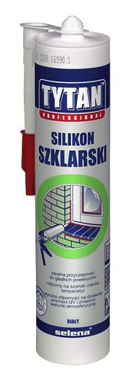 Silikon szklarski biały TYTAN