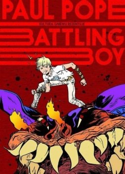 Battling boy
