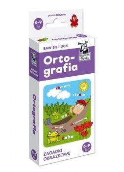 Kapitan Nauka. Ortografia. Zagadki obrazkowe 6-9 lat