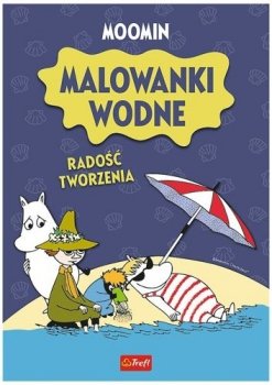 Muminki. Malowanki wodne. Radość