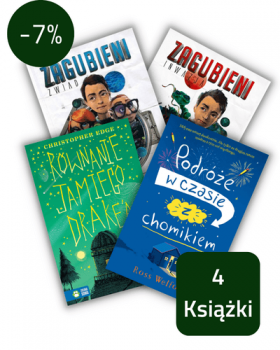 Wychowaj czytelnika! Zestaw 4 książek sci-fi. Dla wieku 10-13 lat