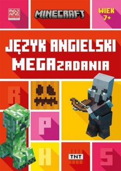 Minecraft. Język angielski. Megazadania 7+ - stan outletowy