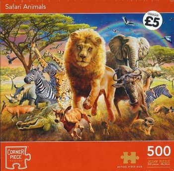 Safari Animals. Puzzle 500 elementów