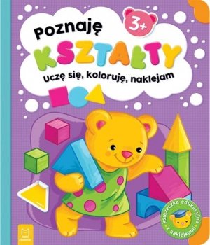 Poznaję kształty. Uczę się, koloruję, naklejam